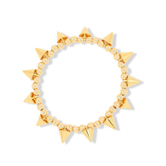 Signature Gold Spike Bracelet