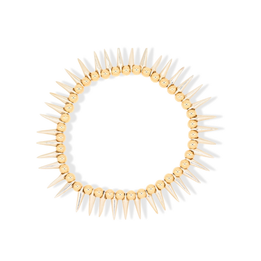 Petite Silver Spike Bracelet