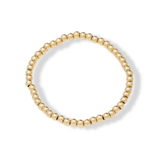 4mm Basic Bead Bracelet
