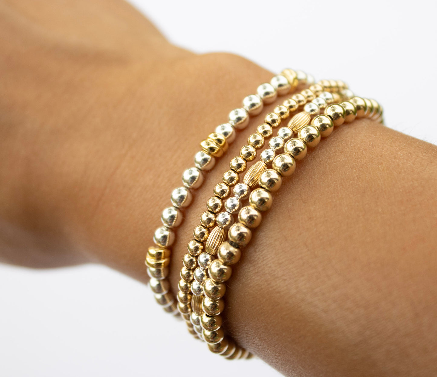 4mm Basic Bead Bracelet