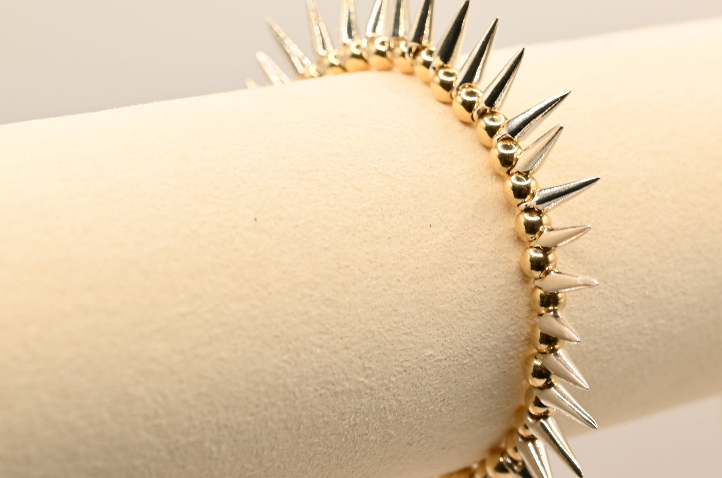 Petite Silver Spike Bracelet