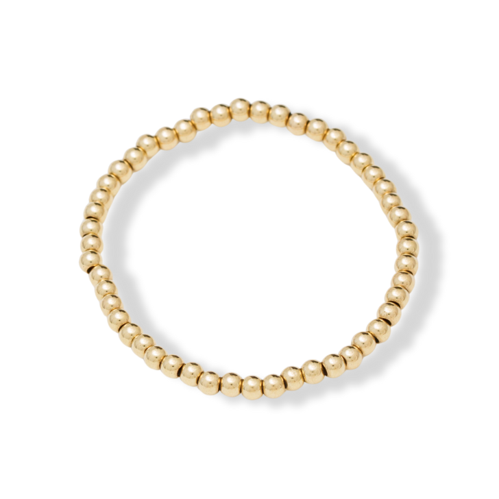 4mm Basic Bead Bracelet