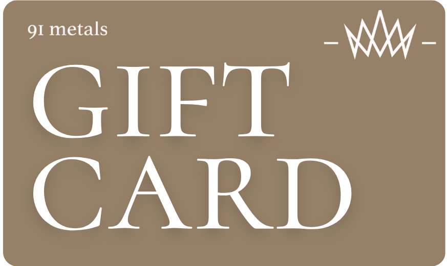 91 Metals Gift Card