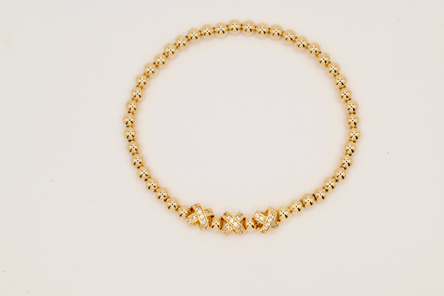 Gold XXX bracelet