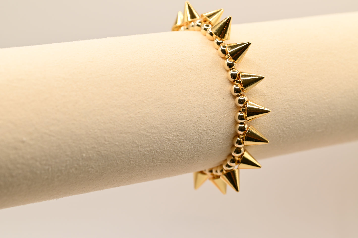 Signature Gold Spike Bracelet