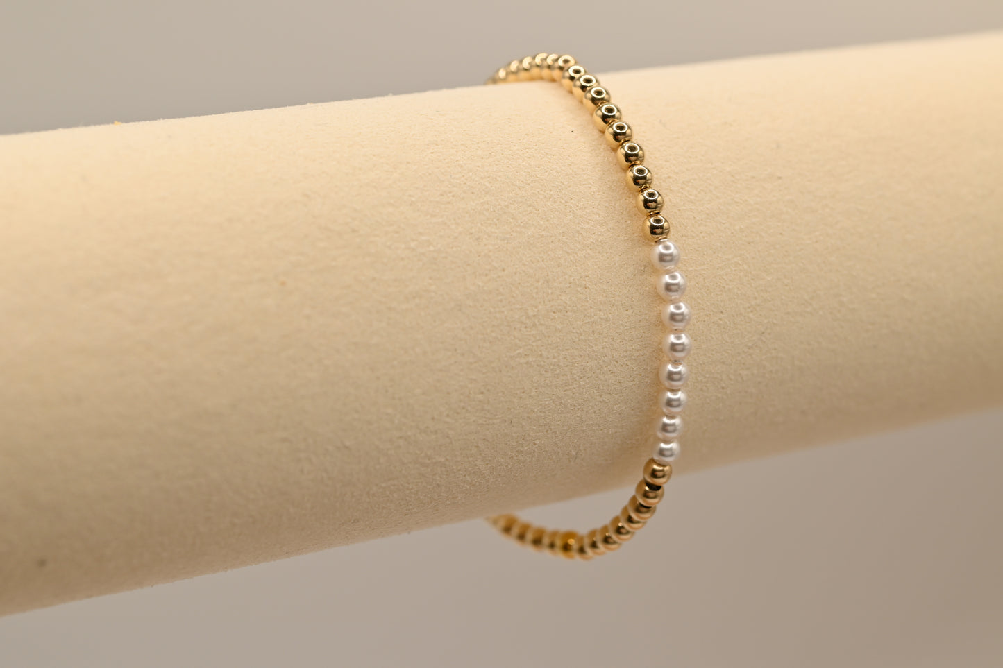 Gold Pearl Bracelet