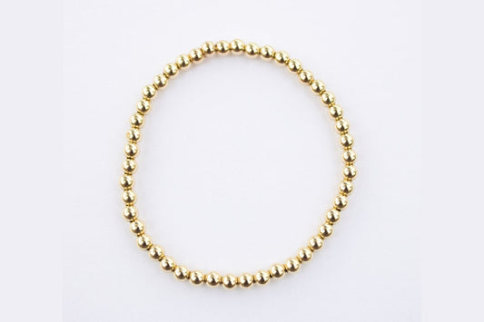 4mm Basic Bead Bracelet
